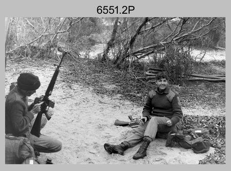 Regimental Training, 4th Field Survey Squadron, Murray Bridge Training Area, SA. 1988.