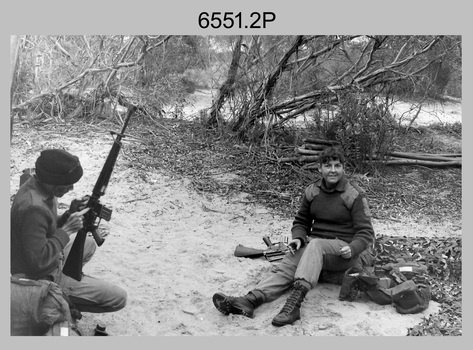 Regimental Training, 4th Field Survey Squadron, Murray Bridge Training Area, SA. 1988.