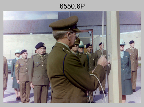 4 Fd Svy Sqn OC’s Parade and Defence Force Service Medal Presentations, Keswick Barracks, Adelaide SA. 1988.