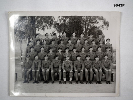 Group photo possibly of a CMF Unit. 1950's.