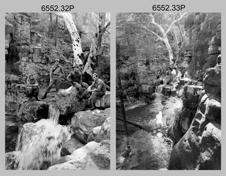 Adventurous Training - 4th Field Survey Squadron, Wilpena pound, Flinders Ranges, SA. 1989.