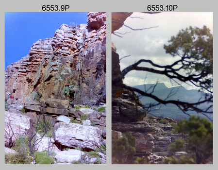 Adventurous Training - 4th Field Survey Squadron, Wilpena pound, Flinders Ranges, SA. 1989.