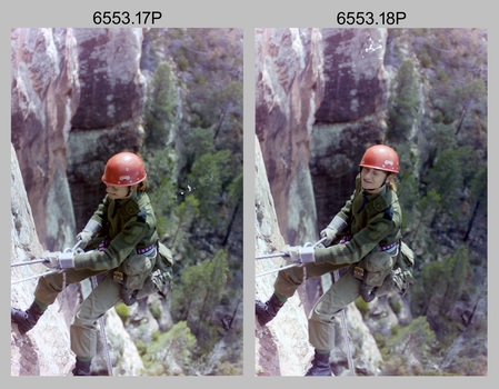 Adventurous Training - 4th Field Survey Squadron, Wilpena pound, Flinders Ranges, SA. 1989.