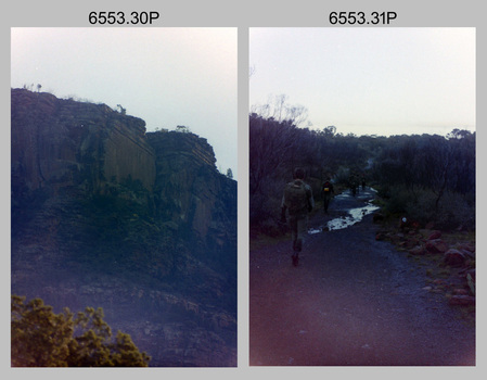 Adventurous Training - 4th Field Survey Squadron, Wilpena pound, Flinders Ranges, SA. 1989.