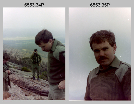 Adventurous Training - 4th Field Survey Squadron, Wilpena pound, Flinders Ranges, SA. 1989.