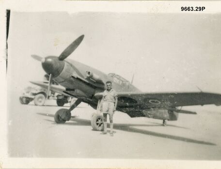 9663.29P Messerschmitt 109E with Italian post-armistice  markings                         