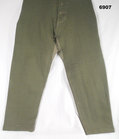 Woollen Khaki inner trousers.