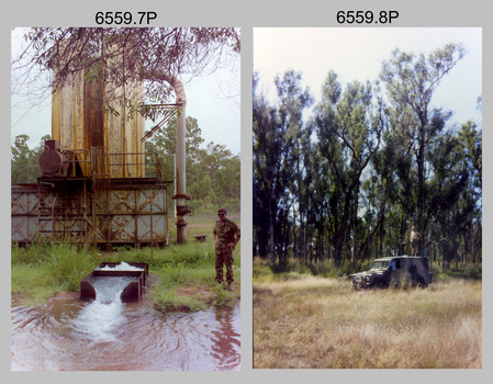 4th Field Survey Squadron deployed on Operation MIZMAZE 92, Kimberly Region, WA.  1992.