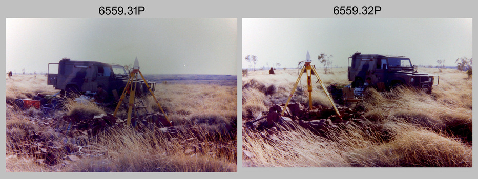 4th Field Survey Squadron deployed on Operation MIZMAZE 92, Kimberly Region, WA.  1992.