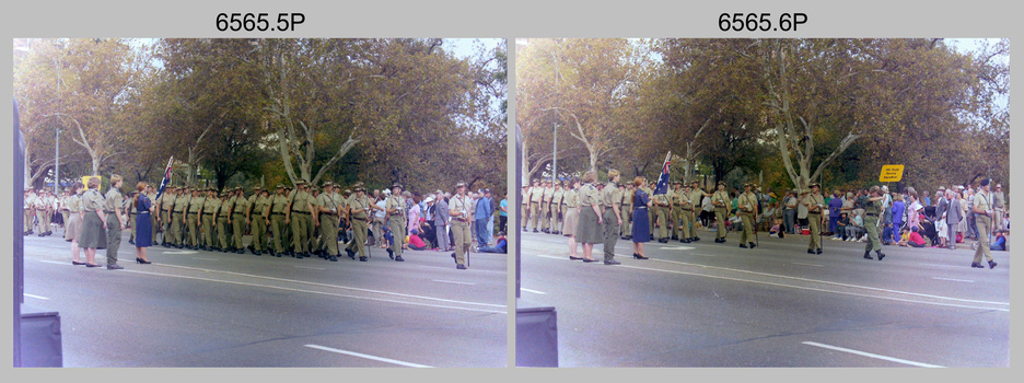 ANZAC Day, 4th Field Survey Squadron, Adelaide, SA. 1994.