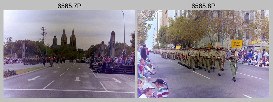 ANZAC Day, 4th Field Survey Squadron, Adelaide, SA. 1994.