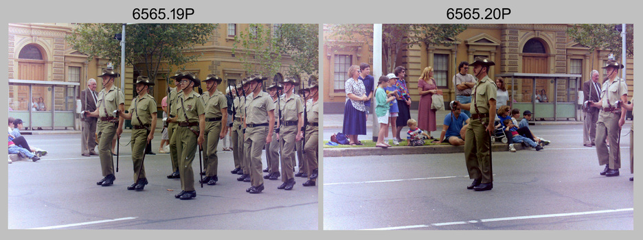 ANZAC Day, 4th Field Survey Squadron, Adelaide, SA. 1994.