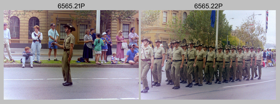 ANZAC Day, 4th Field Survey Squadron, Adelaide, SA. 1994.