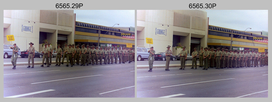 ANZAC Day, 4th Field Survey Squadron, Adelaide, SA. 1994.