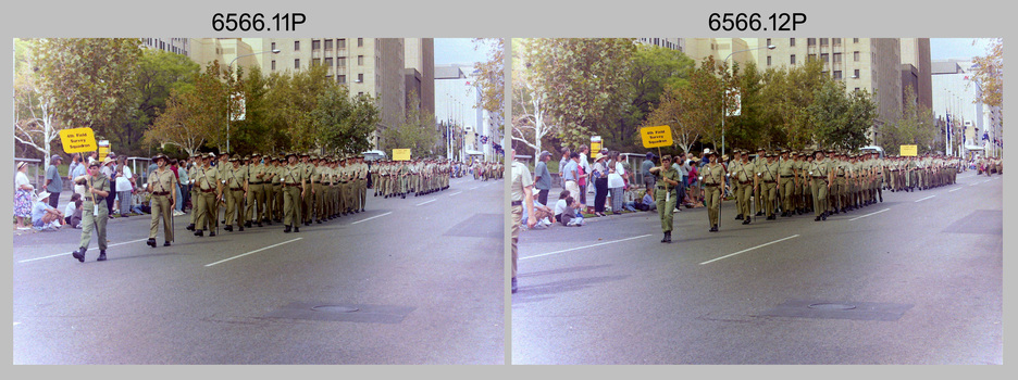 ANZAC Day, 4th Field Survey Squadron, Adelaide, SA. 1994.