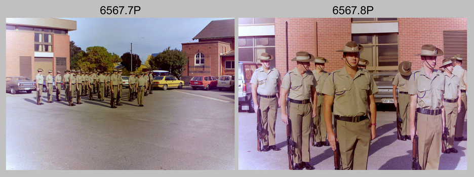 ANZAC Day, 4th Field Survey Squadron, Adelaide, SA. 1994.