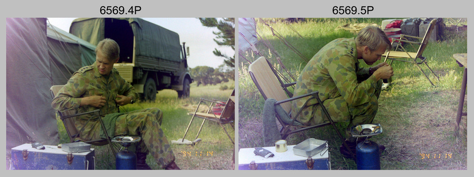 Regimental Training, 4th Field Survey Squadron, Second Valley Conservation Park, SA. 1994.