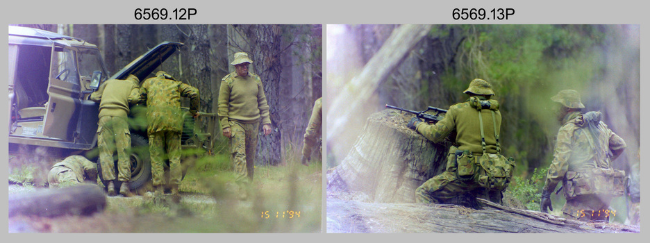 Regimental Training, 4th Field Survey Squadron, Second Valley Conservation Park, SA. 1994.