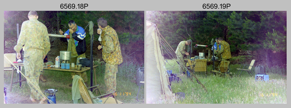 Regimental Training, 4th Field Survey Squadron, Second Valley Conservation Park, SA. 1994.