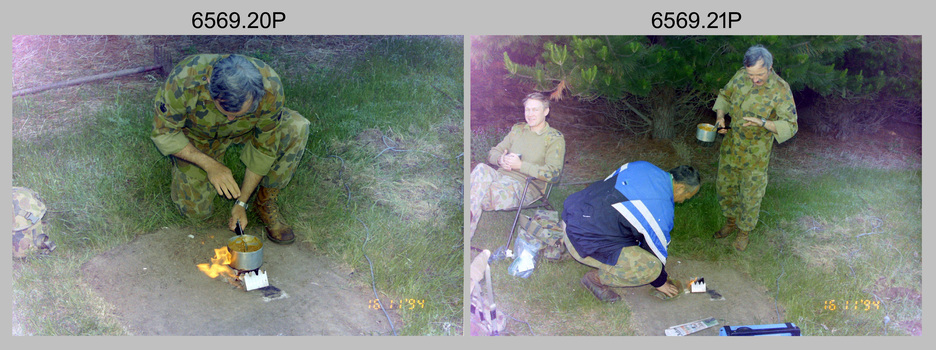 Regimental Training, 4th Field Survey Squadron, Second Valley Conservation Park, SA. 1994.