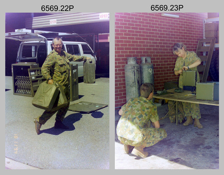 Regimental Training, 4th Field Survey Squadron, Second Valley Conservation Park, SA. 1994.