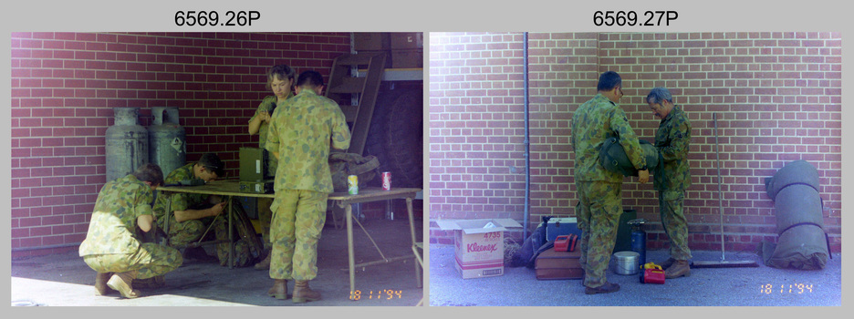 Regimental Training, 4th Field Survey Squadron, Second Valley Conservation Park, SA. 1994.