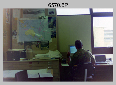 Work Areas - 4th Field Survey Squadron, Keswick Barracks, Adelaide SA. 1994.