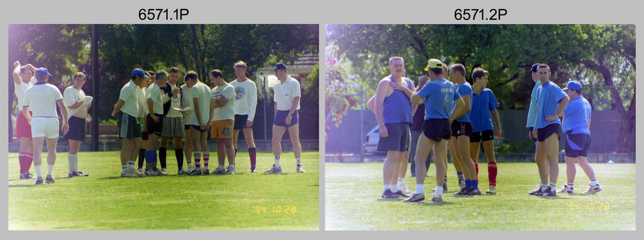 Soccer Match, 4th Field Survey Squadron, Adelaide, SA. 1994.