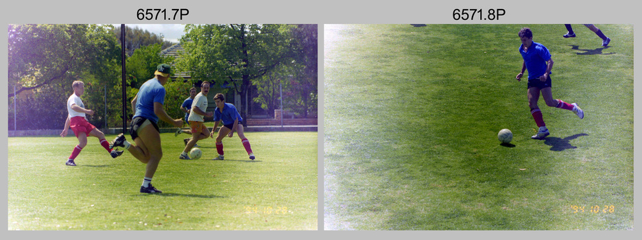 Soccer Match, 4th Field Survey Squadron, Adelaide, SA. 1994.