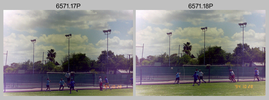 Soccer Match, 4th Field Survey Squadron, Adelaide, SA. 1994.