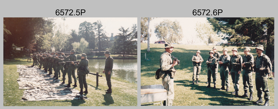 Military Skills Revision - Army Survey Regiment Regimental Training, Fortuna, Bendigo. c1984