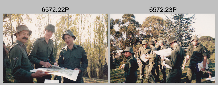 Military Skills Revision - Army Survey Regiment Regimental Training, Fortuna, Bendigo. c1984