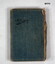 Blue covered diary for Alva Bennetts.