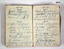 Blue covered diary for Alva Bennetts.
