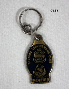 RSL Club metal Key Ring.