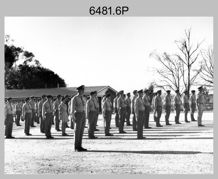 Army Survey Regiment CO’s Parade, Bendigo circa 1977.