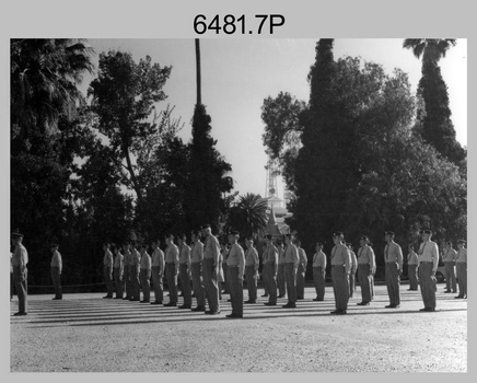 Army Survey Regiment CO’s Parade, Bendigo circa 1977.