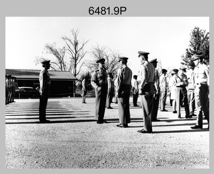 Army Survey Regiment CO’s Parade, Bendigo circa 1977.