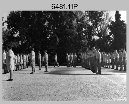 Army Survey Regiment CO’s Parade, Bendigo circa 1977.