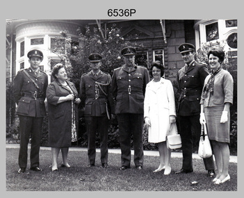 General’s Visit to the Army Survey Regiment, Bendigo c1975