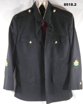 Formal Black Mess Dress Uniform.