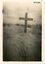 9775.02P Western Desert Alamein  One of the many lonely white crosses one keeps stumbling on this one of an unknown South African soldier