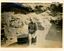 9776.10P Western Desert Tobruk My OC Captaain F G Monell in wadi on Derna Road sector Tobruk