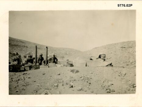9776.02P Western Desert Libya Derna Road echelon our first consolidation after the schemozzle April 41