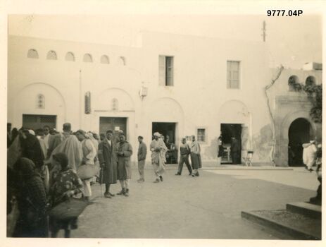 9777.04P Libya Derna Street scene Derna April 1941