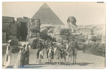 9778.01P Egypt Cairo  Pyramids Another to the collection rogues gallery 11 November  1941