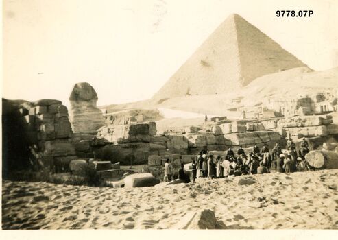 9778.07P Egypt Cairo Pyramids November 1941 B