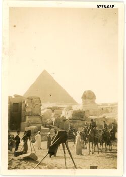 9778.08P Egypt Cairo Pyramids November 1941 