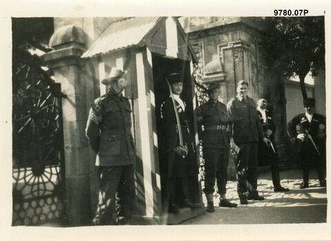 9780.07P Lebanon Beirut Outside General Catroux palace
