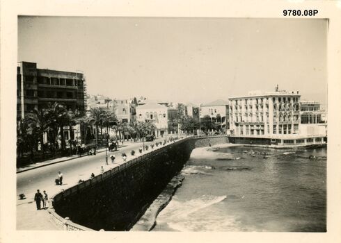 9780.08P Lebanon Beirut Promenade Beirut February 1942